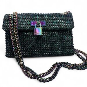Kurt Geiger Mini Brixton Crystal Embellished Crossbody Bag